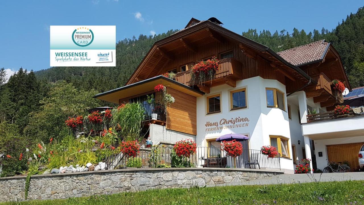 Haus Christina Apartment Weissensee Luaran gambar